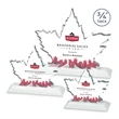 Maple Leaf VividPrint™ Award - White | https://www.bestnamebadges.com