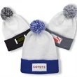 Two-Tone Fuji Beanie w/ Custom Printed | https://www.bestnamebadges.com