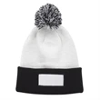 Two-Tone Fuji Beanie w/ Custom Printed | https://www.bestnamebadges.com