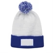 Two-Tone Fuji Beanie w/ Custom Printed | https://www.bestnamebadges.com