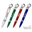 Popular Baseball Sports Ballpoint Custom Pens | https://www.bestnamebadges.com