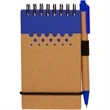 Two-Tone Spiral Notepad w/ Pen | https://www.bestnamebadges.com