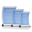 Dominga Award - Blue/Silver | https://www.bestnamebadges.com