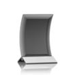 Dominga Award - Black/Silver | https://www.bestnamebadges.com