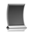 Dominga Award - Black/Silver | https://www.bestnamebadges.com