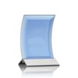 Dominga Award - Blue/Silver | https://www.bestnamebadges.com