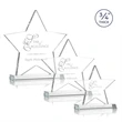 Chippendale Star Award - Clear | https://www.bestnamebadges.com
