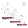 Chippendale Star Award - Red | https://www.bestnamebadges.com