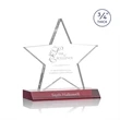 Chippendale Star Award - Red | https://www.bestnamebadges.com