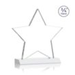 Chippendale Star Award - White | https://www.bestnamebadges.com