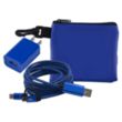 TechMesh Pro Mobile Charging Cable Kit in Mesh Zipper Pouch | https://www.bestnamebadges.com