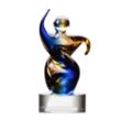 Genesis Award - Clear | https://www.bestnamebadges.com