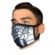 Full Color Sublimated Polyester 2-Ply Face Mask | https://www.bestnamebadges.com