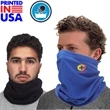 Polyester Neck Gaiter w/ Full Color Logo Safety Face Bandana | https://www.bestnamebadges.com