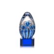 Contempo Award on Paragon Base - Blue | https://www.bestnamebadges.com