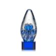 Contempo Award on Paragon Base - Blue | https://www.bestnamebadges.com