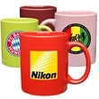 11 oz. C Handle Ceramic Mug | https://www.bestnamebadges.com