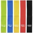 Yoga Resistance Bands with Pouch | https://www.bestnamebadges.com