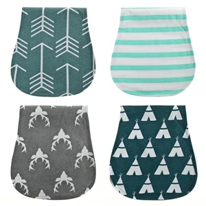 100% Combed Cotton Baby Set, Extra Absorbent Burp Cloth