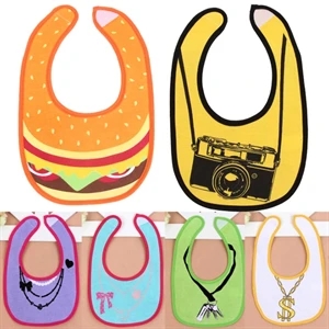Two Layer Knit Terry Baby Bibs