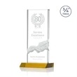 Poole Award - Amber | https://www.bestnamebadges.com
