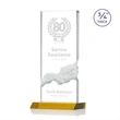 Poole Award - Amber | https://www.bestnamebadges.com