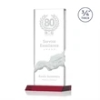 Poole Award - Red | https://www.bestnamebadges.com