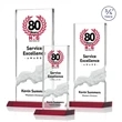 Poole VividPrint™ Award - Red | https://www.bestnamebadges.com
