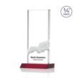 Poole VividPrint™ Award - Red | https://www.bestnamebadges.com