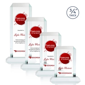 Dalton VividPrint™ Award - White | https://www.bestnamebadges.com