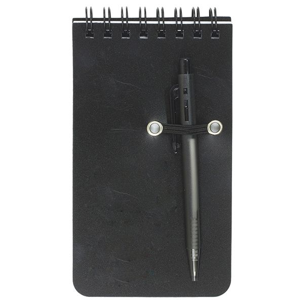 MONTEREY Pocket Sized Spiral Jotter Notepad Notebook w/ Pen
