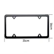Metal License Plate Frame | https://www.bestnamebadges.com