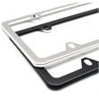 Metal License Plate Frame | https://www.bestnamebadges.com