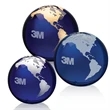 Globe Paperweight - Blue | https://www.bestnamebadges.com
