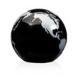 Globe Paperweight - Black | https://www.bestnamebadges.com