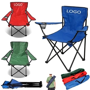 Portable Folding Chair With Carrying Bag | https://www.bestnamebadges.com