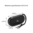 Small Portable Plastic Speaker | https://www.bestnamebadges.com