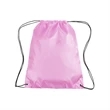 Classic Polyester Drawstring Backpacks | https://www.bestnamebadges.com