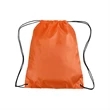 Classic Polyester Drawstring Backpacks | https://www.bestnamebadges.com