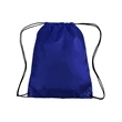 Classic Polyester Drawstring Backpacks | https://www.bestnamebadges.com