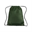 Classic Polyester Drawstring Backpacks | https://www.bestnamebadges.com