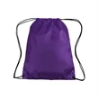 Classic Polyester Drawstring Backpacks | https://www.bestnamebadges.com