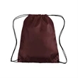 Classic Polyester Drawstring Backpacks | https://www.bestnamebadges.com