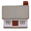 House Shaped Stress Reliever w/ Custom Imprint | https://www.bestnamebadges.com