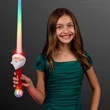 Light Up Holiday Expandable Sword Toys | https://www.bestnamebadges.com