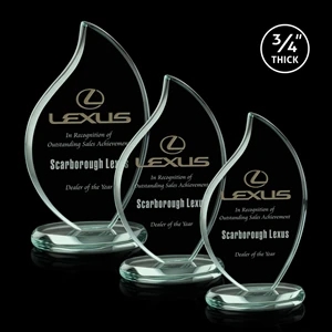 Odessy Flame Award - Jade | https://www.bestnamebadges.com