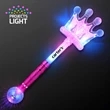 17.2" Light Up Toy Crown Wand | https://www.bestnamebadges.com