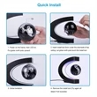 Magnetic Levitating Globe with LED Light | https://www.bestnamebadges.com