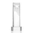 Stapleton Star Award on Base - Clear | https://www.bestnamebadges.com