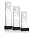 Stapleton Star Award on Base - Black | https://www.bestnamebadges.com